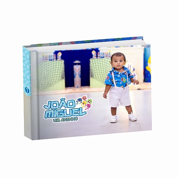 Álbum para fotos 10x15cm - Autocolante horizontal Capa Personalizada