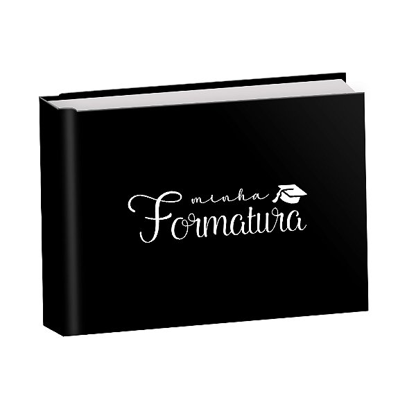 Álbum Minha Formatura Preto