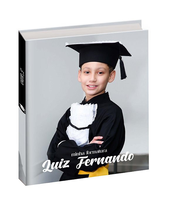 Álbum autocolante para fotos 15x20cm vertical - capa personalizada