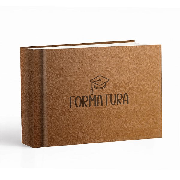 10x15cm Capa Courino personalizado com gravação a laser