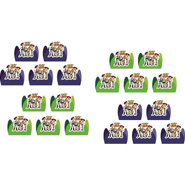 150 Forminhas p/ doces Toy Story - Envio Imediato