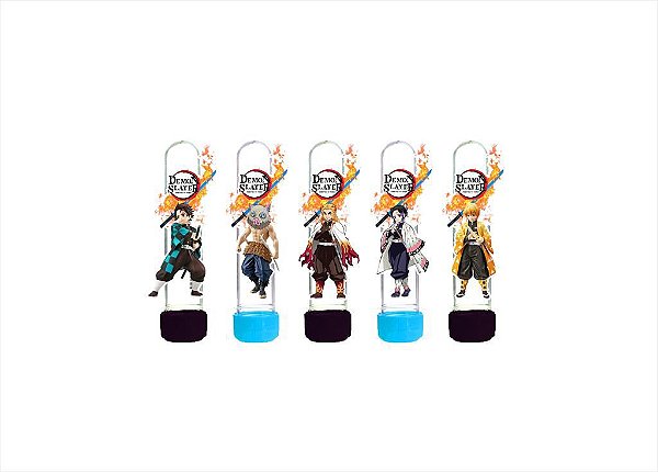 40 tubetes 13cm para doces Demon Slayer