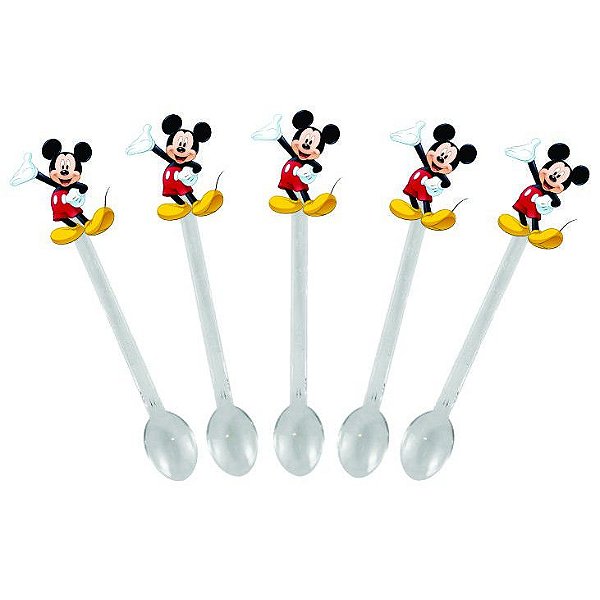 50 mini colheres Mickey