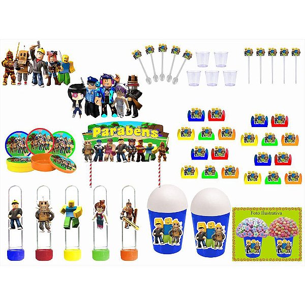 Kit Festa Roblox  Elo7 Produtos Especiais