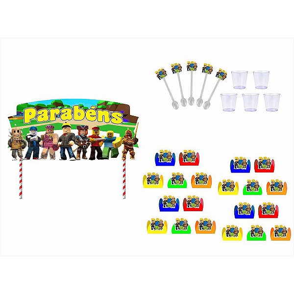 Kit Festa Roblox 301 peças