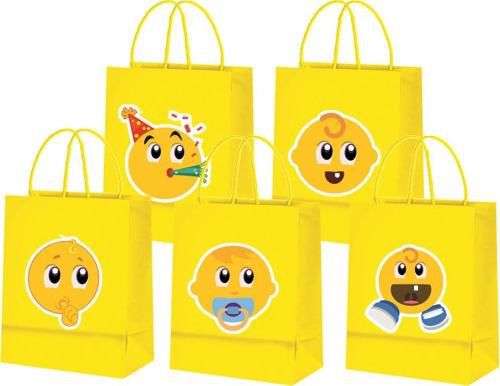 Sacolinhas Emoji Baby 10 Unidades