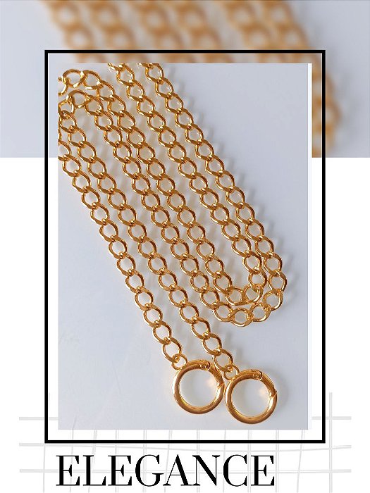 Alça de Metal Dourado (Argola)