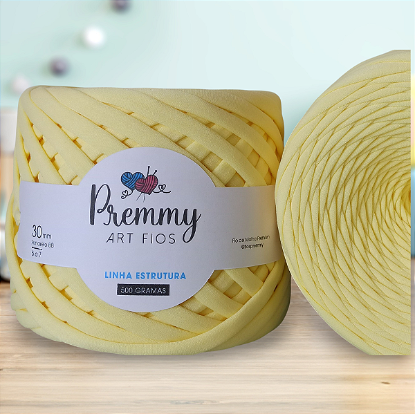 Fio de Malha Premium AMARELO BB- 30mm