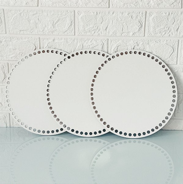 BASE CIRCULAR MDF (BRANCO)
