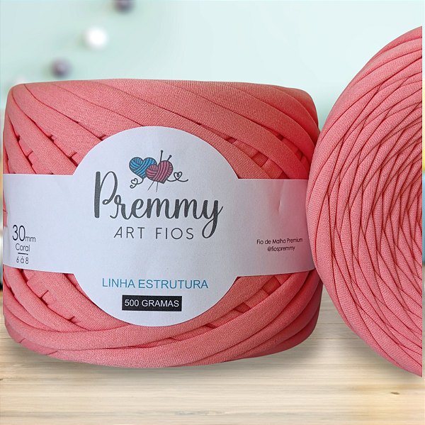 Fio de Malha Premium CORAL - 30mm