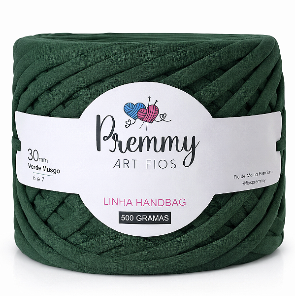 Fio de Malha para Bolsa VERDE MUSGO 30mm