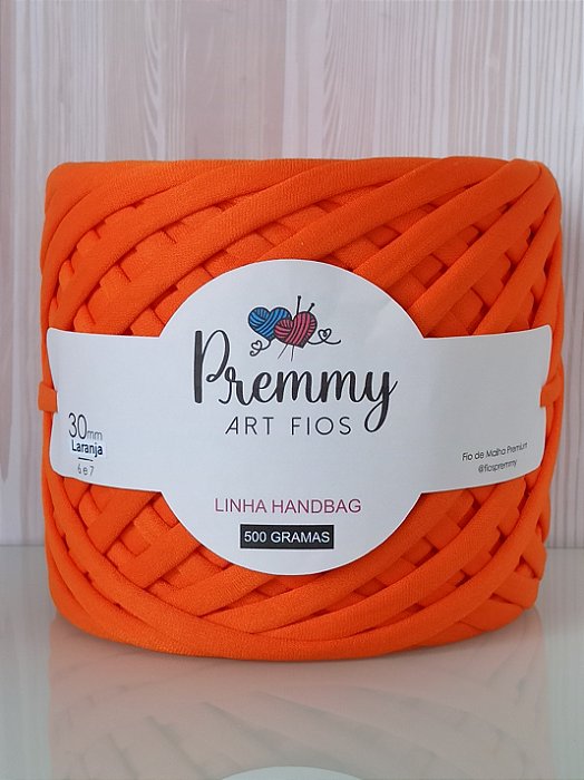 Fio de Malha para Bolsa LARANJA 30mm