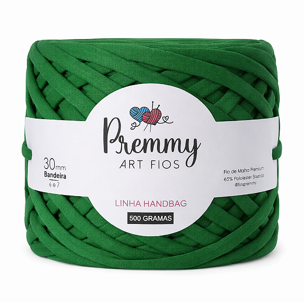 Fio de Malha para Bolsa BANDEIRA 30mm