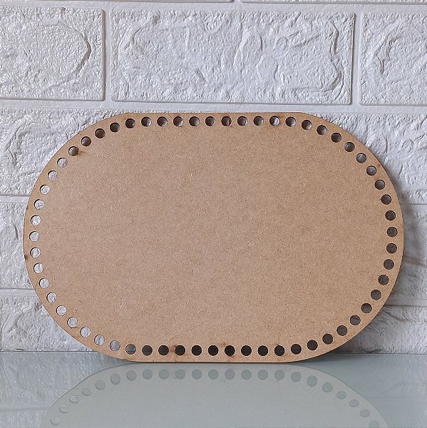 BASE OVAL MDF (CRÚ)