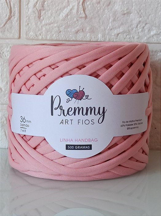 Fio de Malha para Crochê SALMÃO 36mm