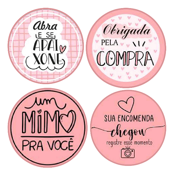 Etiqueta Adesiva para Embalagens 45mm ( 50 Peças )