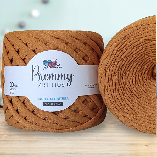 Fio de Malha Premium CARAMELO - 30mm