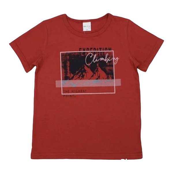 Camiseta manga curta estampa expedition