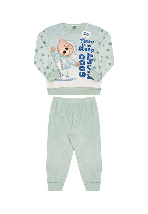 Pijama em pelinhos