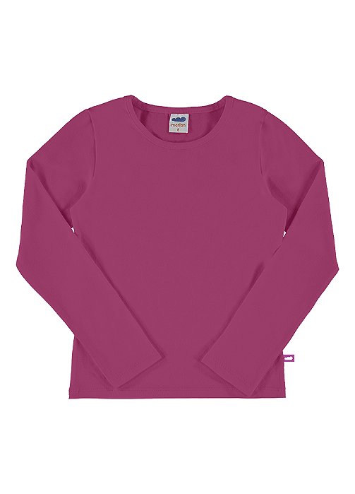 Blusa manga longa feminina