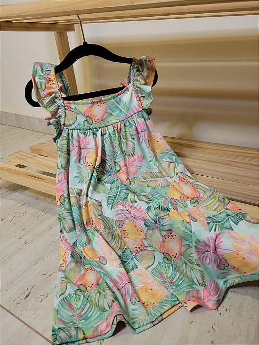 Vestido caju florido