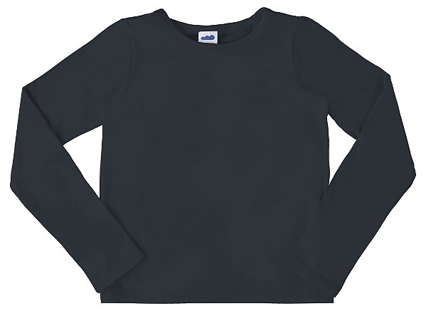 Camisa térmica manga longa preta