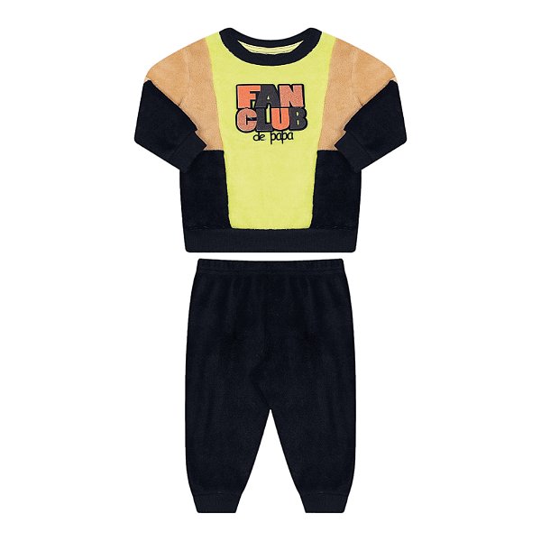 Conjunto masculino em pelinhos