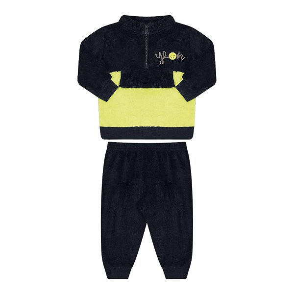 Conjunto masculino em pelinhos