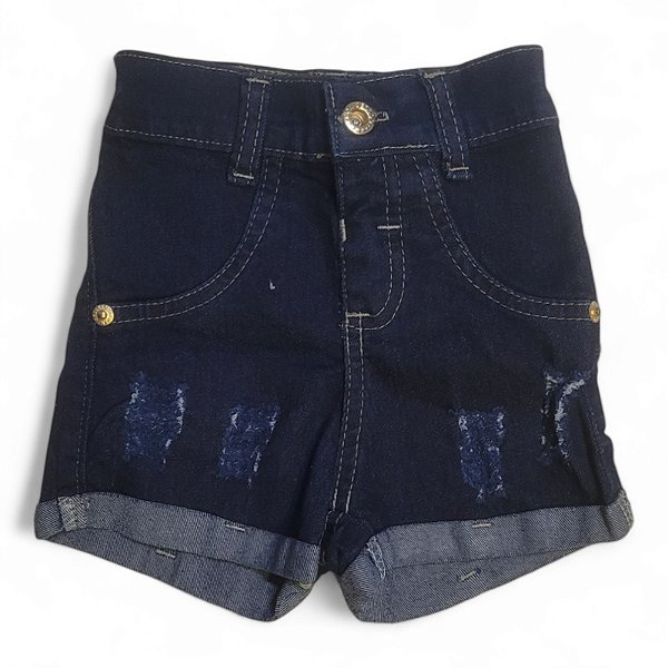 Shorts jeans feminino