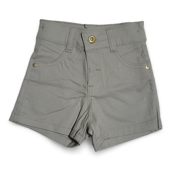 Shorts em sarja