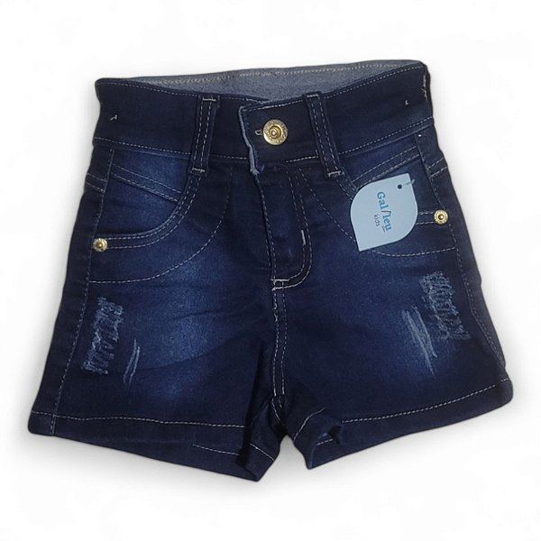 Shorts jeans feminino