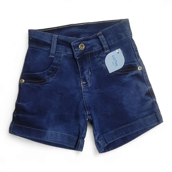 Shorts jeans feminino