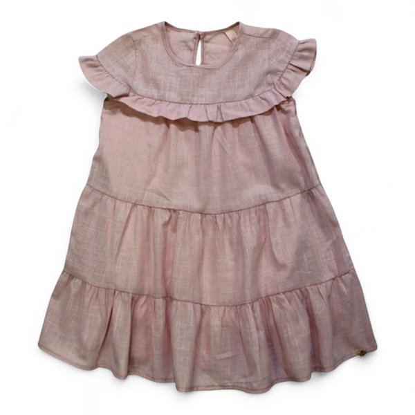 Vestido três marias em linho
