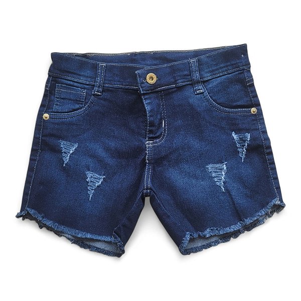 Shorts jeans feminino