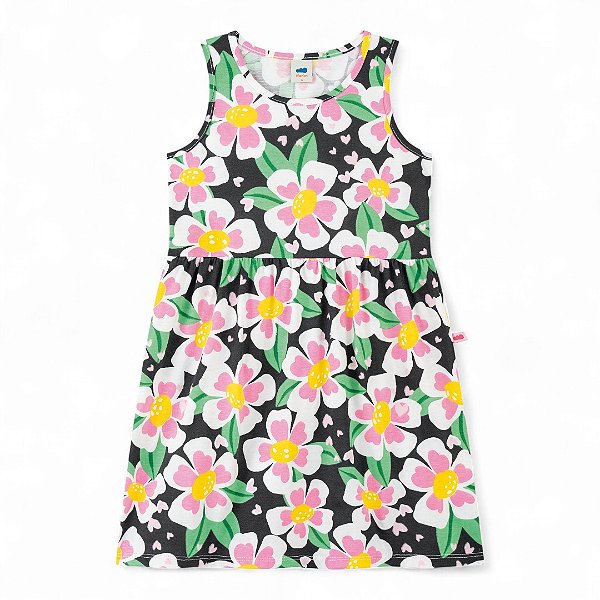 Vestido estampa florida