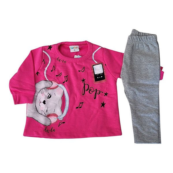Conjunto moletom feminino