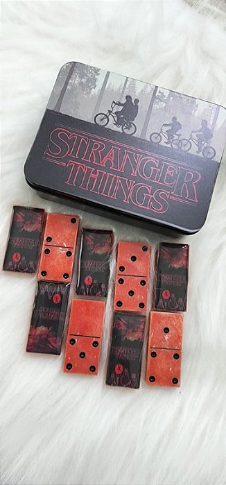 Dominó Personalizado da Série Stranger Things