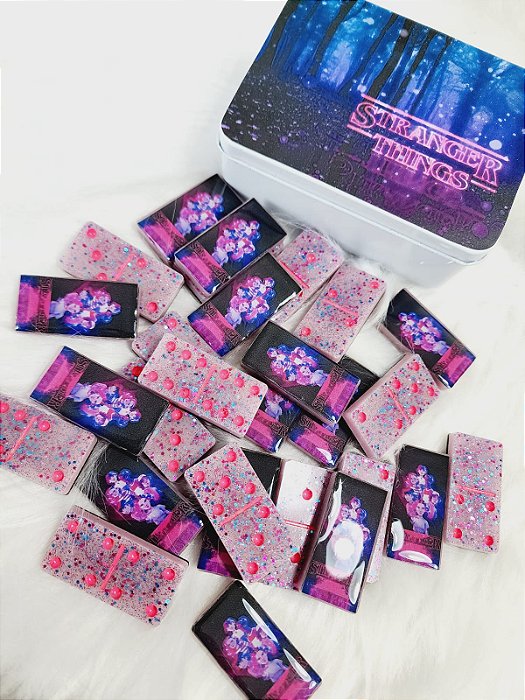 Dominó Personalizado da Série Stranger Things 2