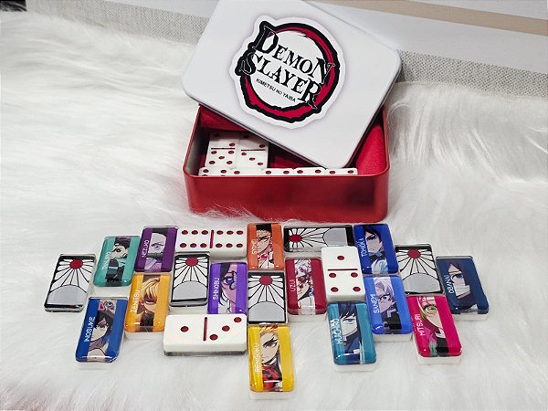 Dominó Personalizado Holográfico Anime Demon Slayer - Kimetsu no Yaiba