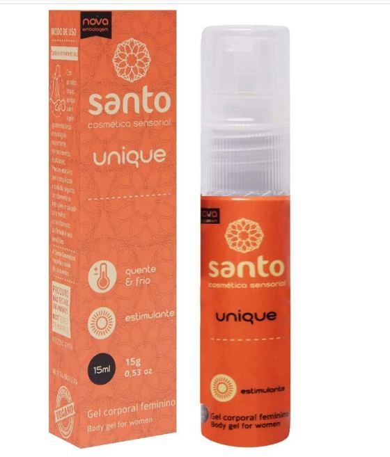 UNIQUE – EXCITANTE FEMININO TUDO EM 1 – SANTO - 15G