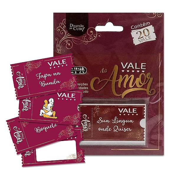 VALE DO AMOR - 20 CARTAS