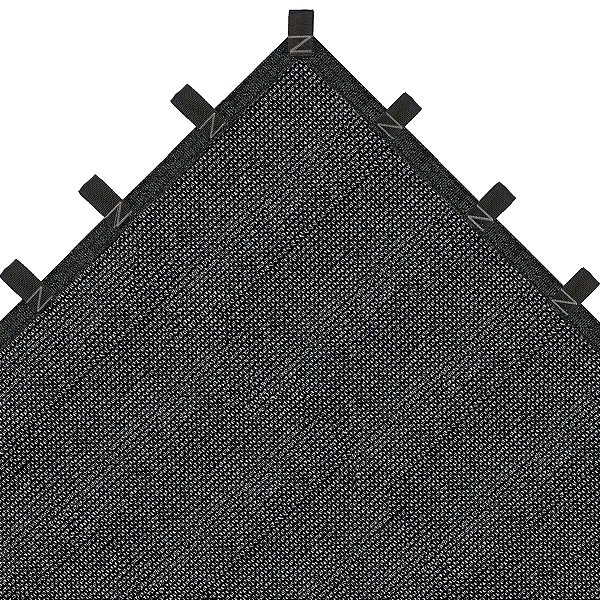 Tela Sombrite 80% Preto 4x6 Toldo Garagem Estacionamento Acabamento