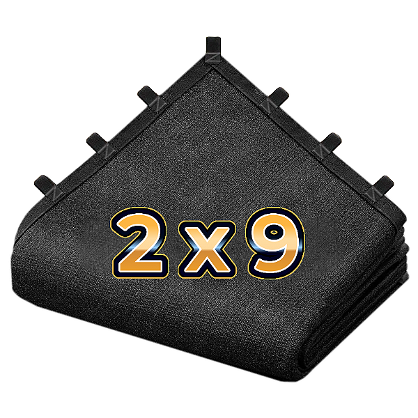 Tela Sombretela 80% 2X9 Sombrite Sombreamento Bainha Alças