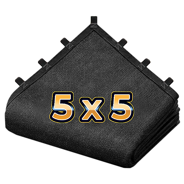 Tela Sombretela 80% 5X5 Sombrite Sombreamento Bainha Alças