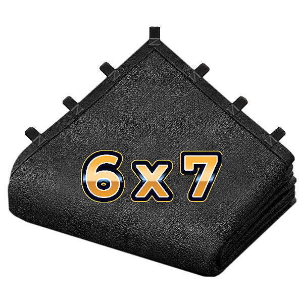 TELA 80% PRETO 6X7 BAINHA E ALÇAS (V02)