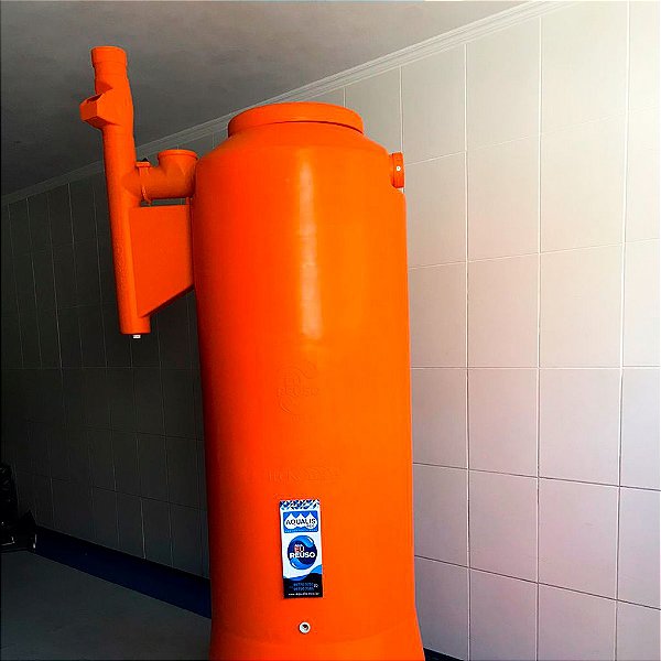 Cisterna Vertical Modular Tecnotri 750 Litros Água Pluvial