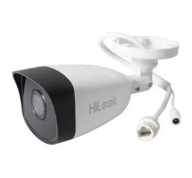 CAMERA IP BULLET HILOOK 2MP IR30MT  LENTE 2.8MM POE H.265+  DWDR | IPC-B121H-L(2.8mm)