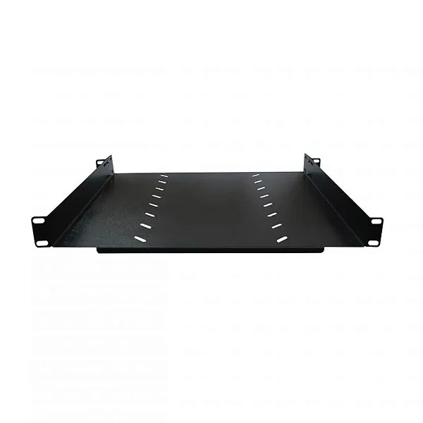 BANDEJA FIXA 19 1U - 400MM - PRETO PROTECTM