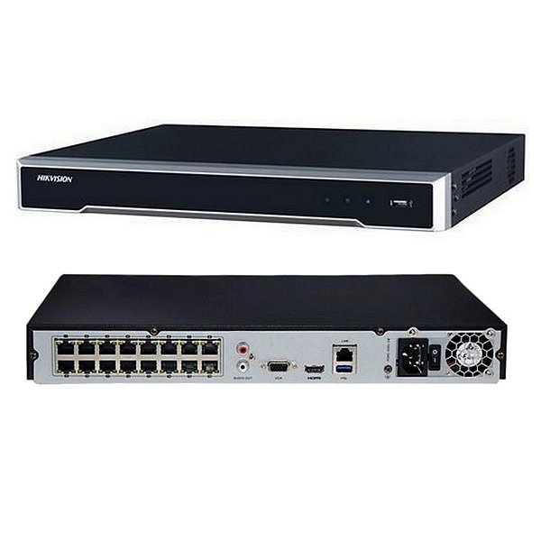 NVR 16 CH  HIKVISION 4K  + 16 POE <> DS-7616NI-K2/16P