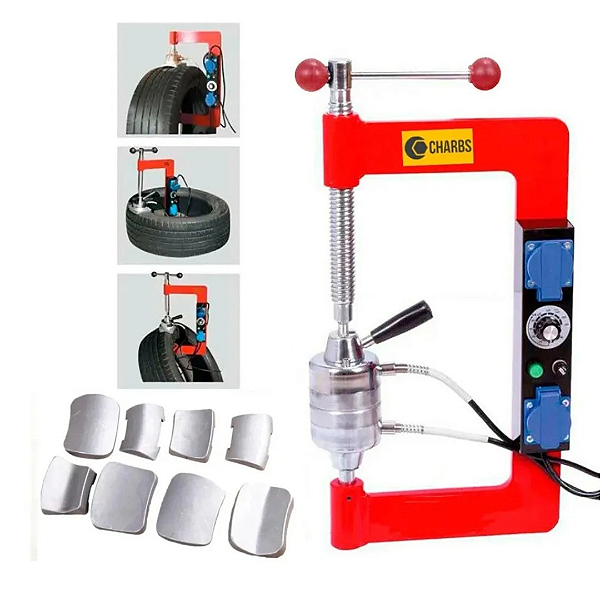 Vulcanizador de pneus duplo 500w CH2105- CHARBS